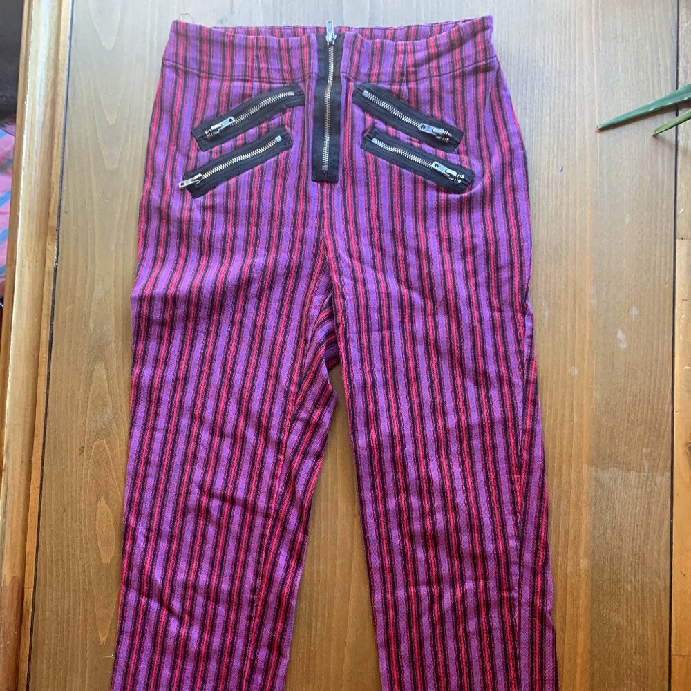 Silence and Noise Malorie high rise zipper pant